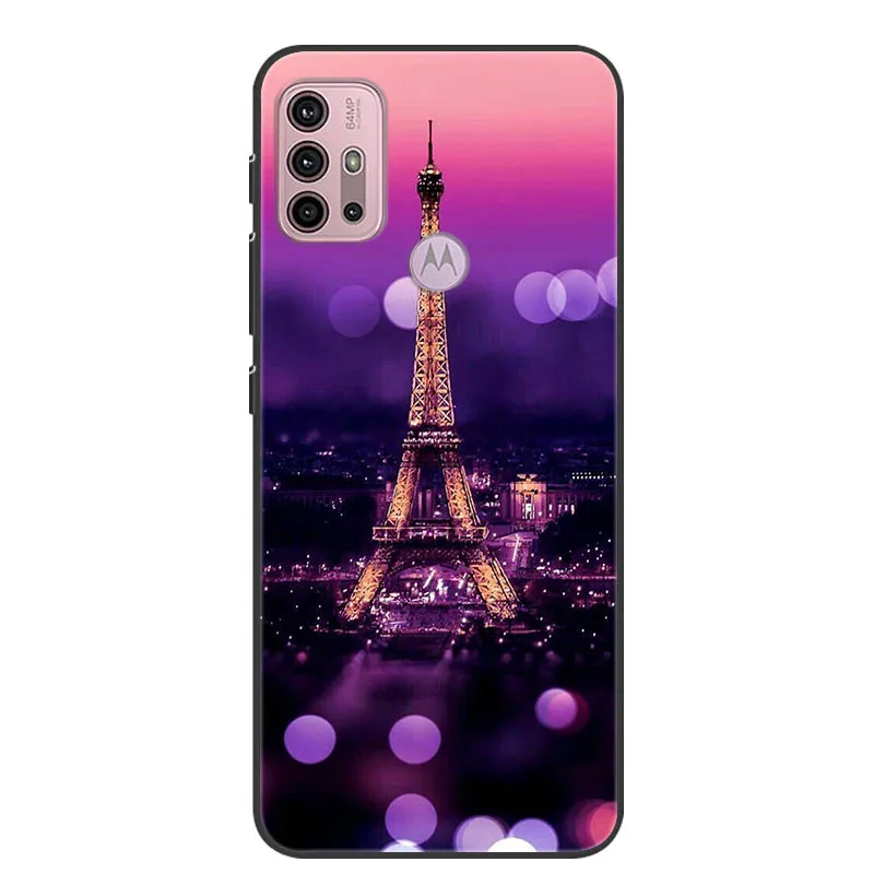 Fashionable Soft Silicone Back Cover Phone Case - Fits 6.5'' Models