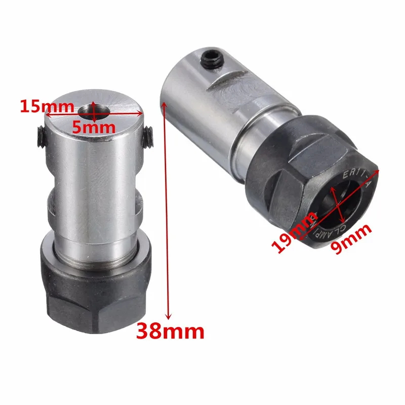 

Collet Chuck ER11A Extension Rod Holder 5mm for CNC Milling Grinding Motor Shaft Lathe Tool Holder Machine Tool Parts