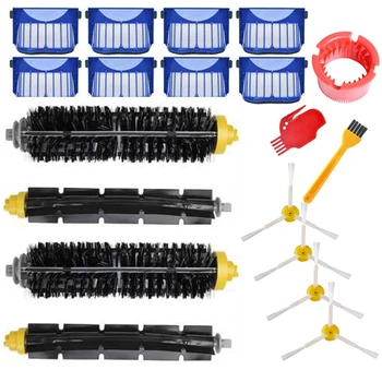 

Replacement Part Kit for IRobot Roomba 600 Series 610 620 625 630 650 660 Vacuum Beater Bristle Brush Set Side Brush Set
