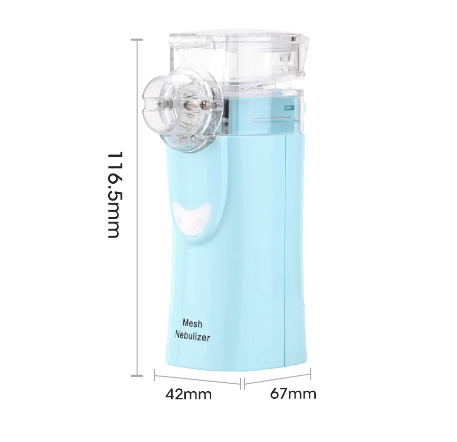 

Health Care Mesh Nebulizer Handheld Home Children Adult Asthma Inhaler Mini Nebulizador Care Inhale Ultrasonic Nebulizer