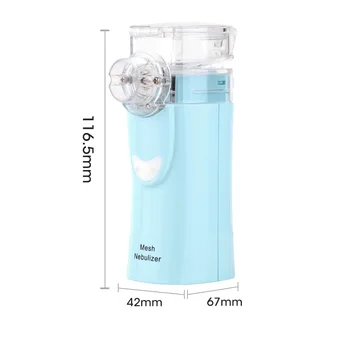 

Health Care Mesh Nebulizer Handheld Home Children Adult Asthma Inhaler Mini Nebulizador Care Inhale Ultrasonic Nebulizer