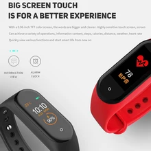 Умный Браслет M4 IP67, водонепроницаемый шагомер, фитнес-браслет, трекер сердечного ритма, монитор артериального давления, умные часы, спортивный браслет