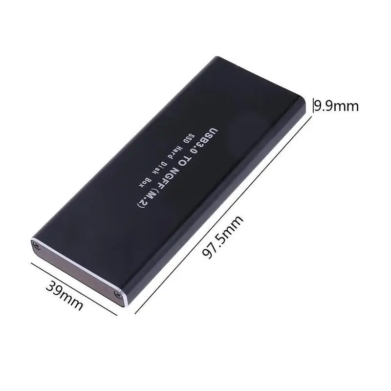 USB3.0 к USB3.0 Micro-B чехол для жесткого диска SSD M.2 NGFF Box адаптер HDD к SSD чехол для жесткого диска USB3.0 Внешний K5O3