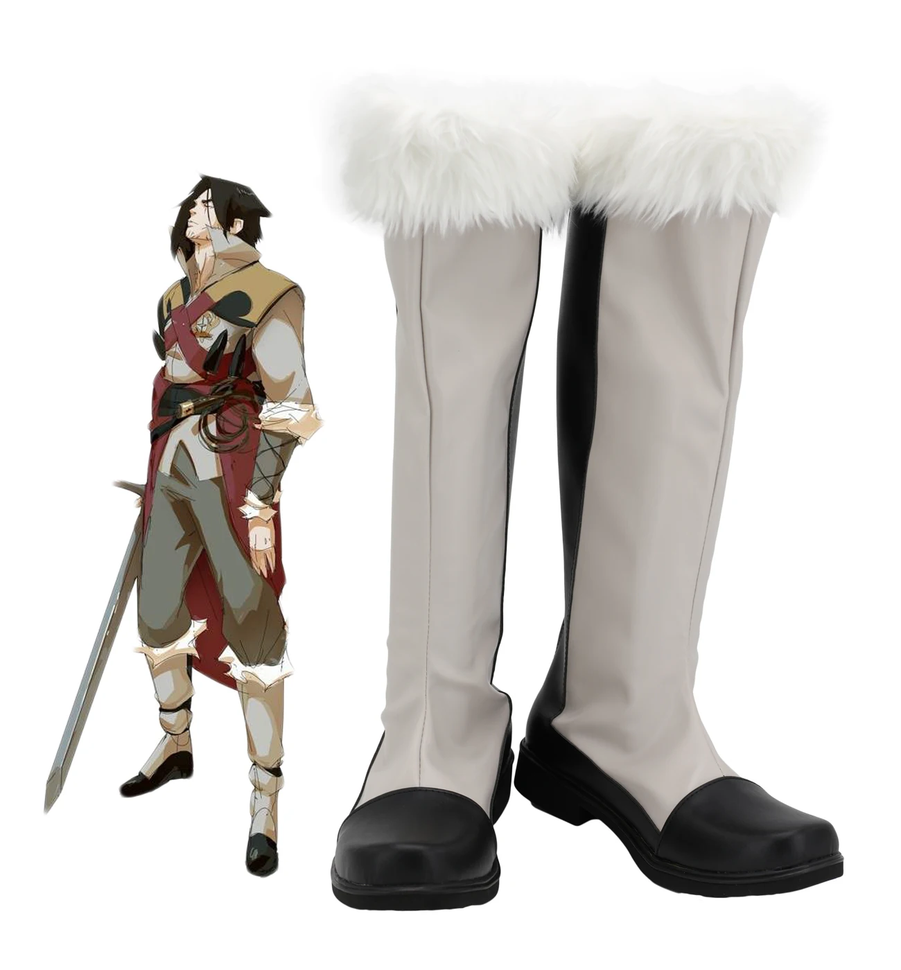 

Castlevania Trevor Belmont Cosplay Boots Leather Shoes Custom Made Any Size for Halloween Cosplay Costumes Accesories