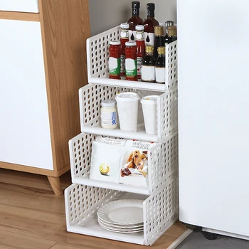 

Detachable Clothes Closet Organizer Partition Rack Plate Clothes Storage Box Drawer Multi-layer Stackable Storage Rack Organizer