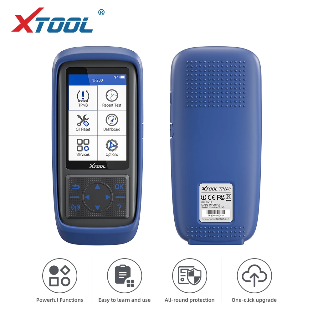 2010 XTOOL TP200 TPMS диагностический инструмент для измерения давления в шинах OBD датчик считывания ID значение ABS BMS EPB ECU обновление приборной панели