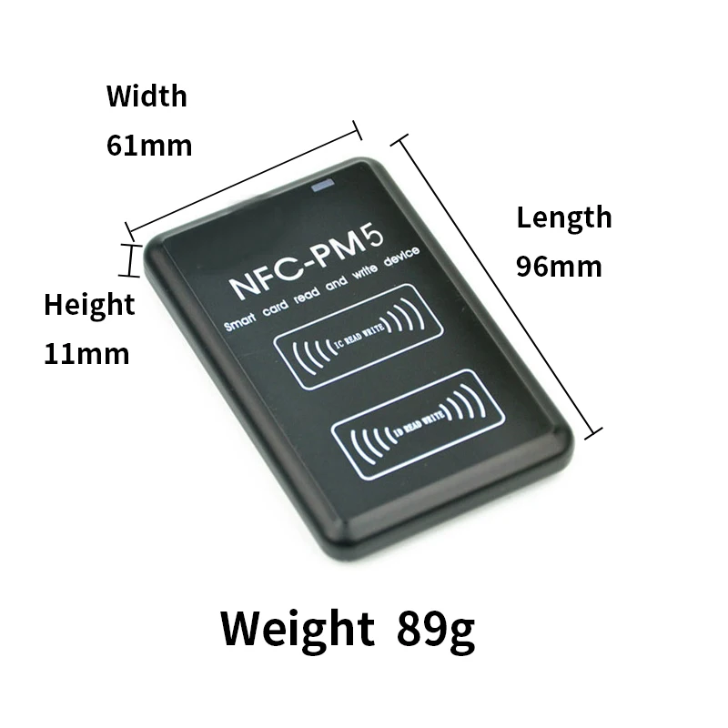 Новый PM5 RFID полное шифрование декодирования Дубликатор 125 кГц считыватель NFC 13 56