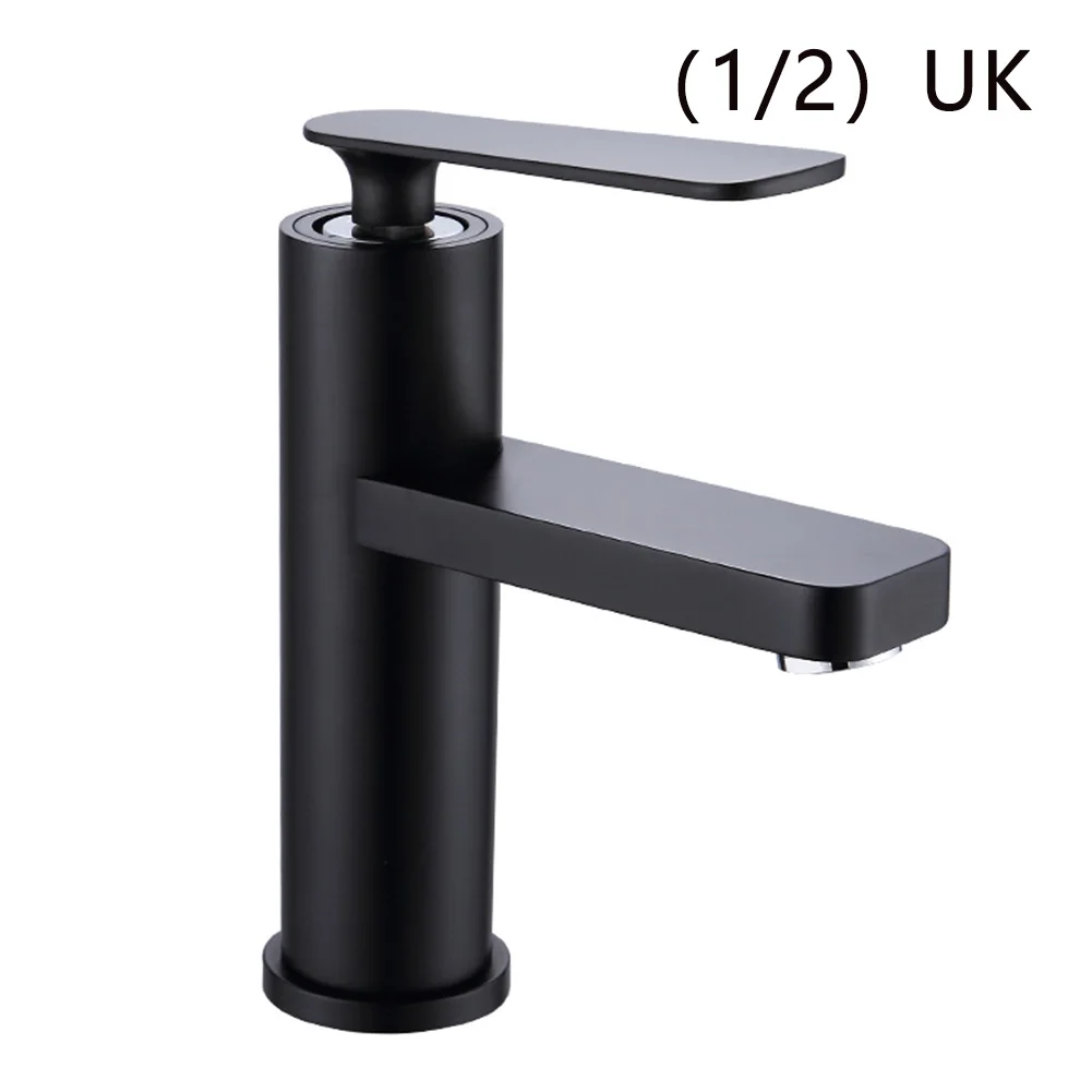 

Accessories Cold-Hot Water Sink Lavatory Drain Brass Mixer Chrome Kitchen Tap Basin Faucet Bathroom Free Control Single Handle
