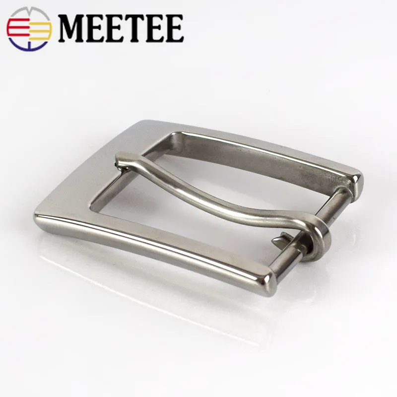 Meetee, 1 шт./3 шт., 35 мм, нержавеющая сталь, пряжки для ремня, мужская Пряжка, ремень, головка, сделай сам, кожа, ремесло, металлические изделия и декор, аксессуар ZK842