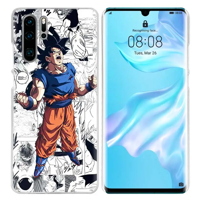 Чехол Dragon Ball Goku Z для huawei P20 P Smart Z Plus Nova 5 5i P30 P10 P9 P8 mate 10 20 30 Lite Pro Жесткий чехол для телефона с аниме