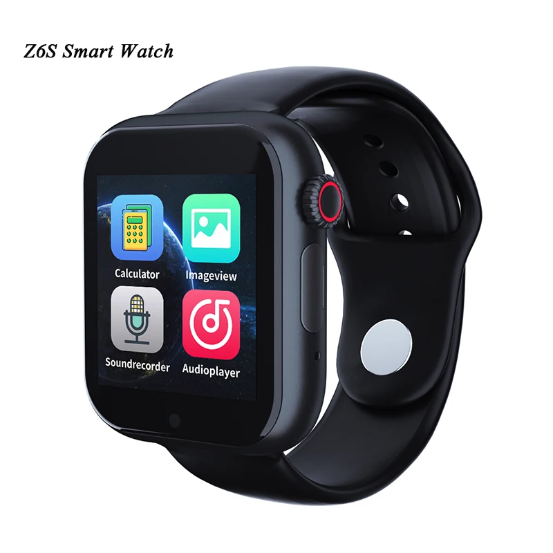 

Z6S Smart Watch with SIM Card Camera Answer Call Smart Phone Watch Fitness Tracker Blood Pressure Smartwatch