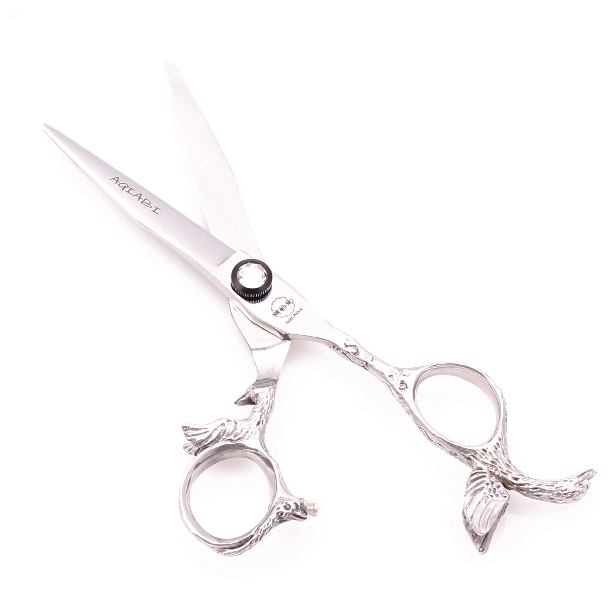 Парикмахерские ножницы A9023 5," 16 см 440C AQIABI филировочные ножницы для стрижки волос Профессиональные ножницы для волос Парикмахерские ножницы