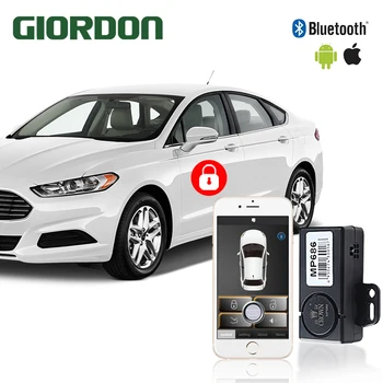 

Smart key Smartphone PKE car alarm system compatible with ios and android phone car start stop Universal