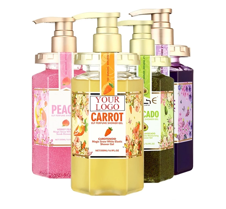 Shower Gel Bathroom Soap Women Body Wash Skin Care Moisturizing Shampoo Bath Foam Body Wash