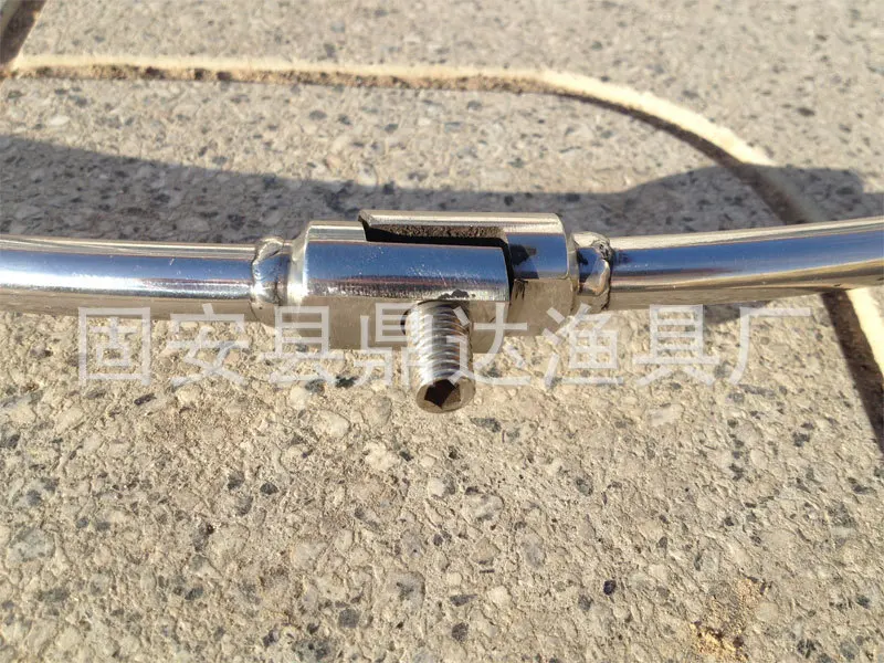 

Ding Welding Stainless Steel Dip Net Circle 40 Centimeter-80 Centimeter Fish Catching Dip Net Circle Fishing Gear Angling Suppli