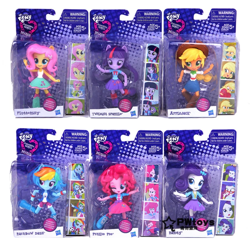 My Little Pony модель куклы набор суставов подвижные радужные друзья ПВХ фигурка аниме игрушки для детей девочек день рождения Bonecas