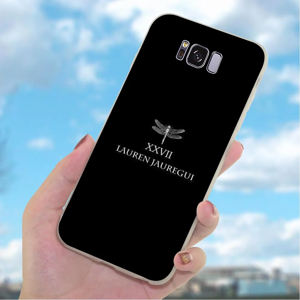 

Phone Case for Galaxy A8 2018 Cover A6 Plus A5 A7 A9 A10 A20 A30 A40 A50 A70 Samsung J3 J5 J6 J7 EU Lauren Jauregui