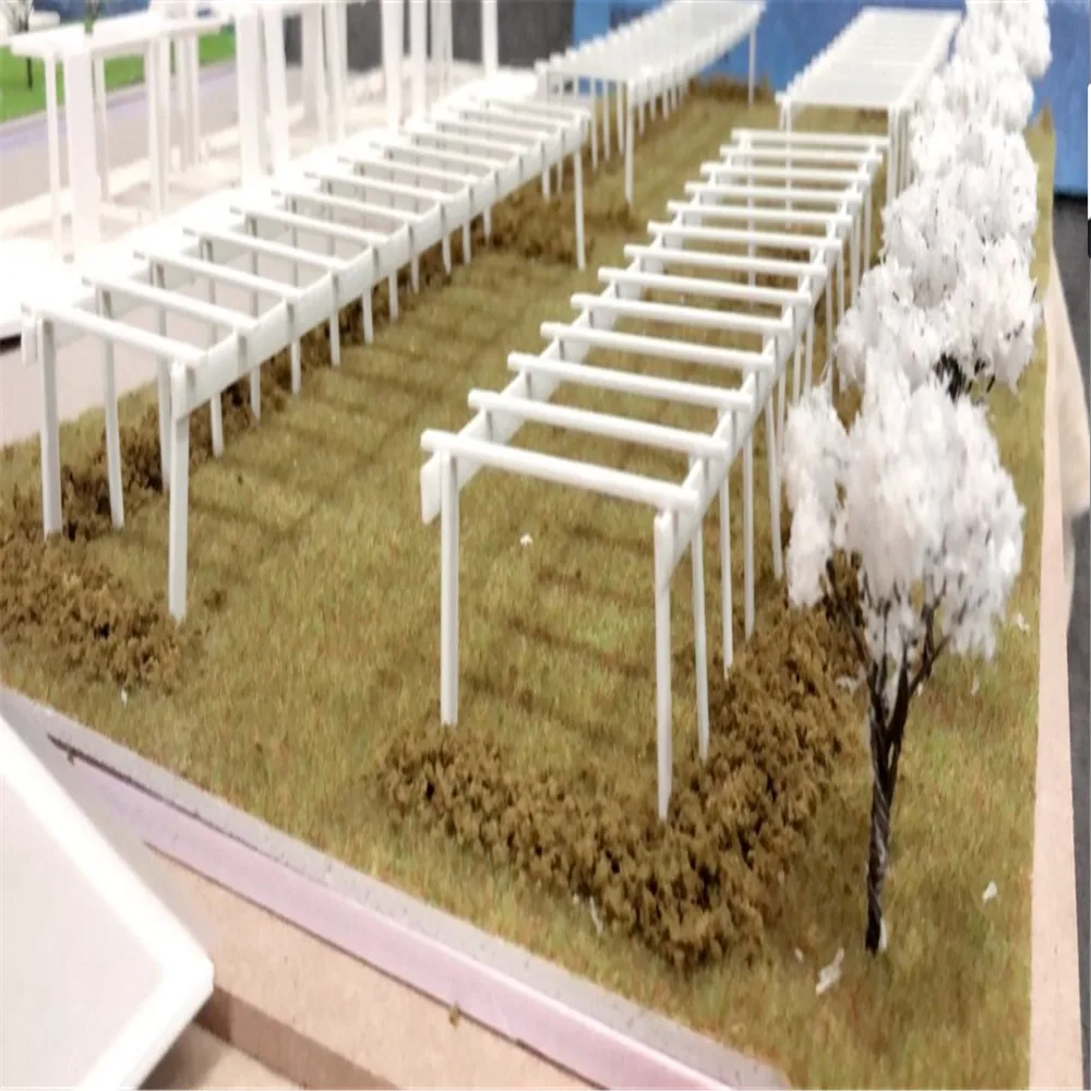 ho trainlayout model tree powder03