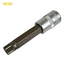 

VT13260 1/2" Drive Spline Bit M8 M12 Triple Square Spline Bit Socket