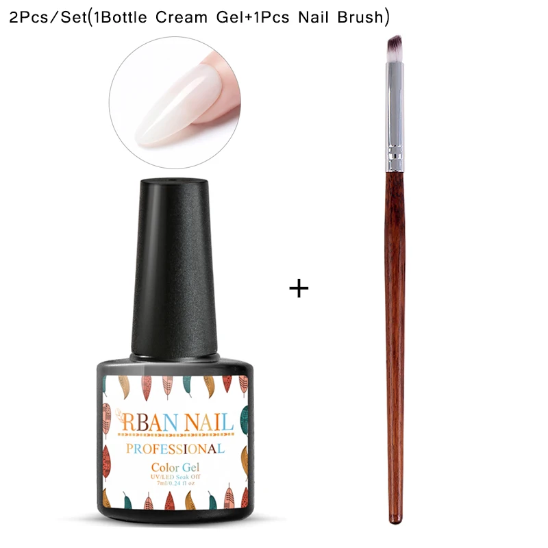 K1278W3582 RBAN NAIL 8 мл Цветной Гель-лак для ногтей Sock Off длительный гель лак для ногтей Цветущий матовый эффект УФ гель лак Инструменты для дизайна ногтей - Цвет: K1278W3582