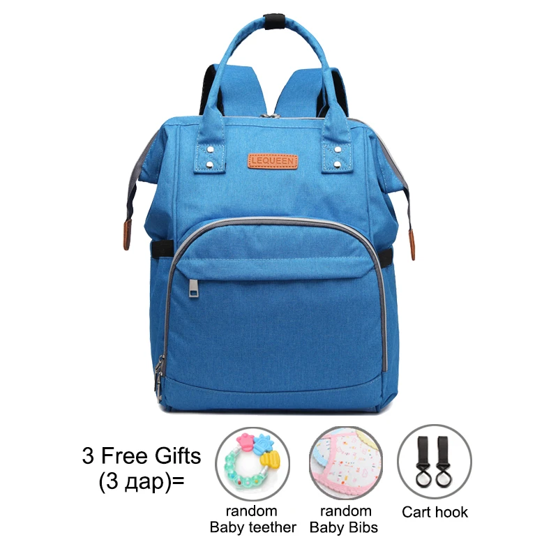 

Fashion Baby Diaper Bag Backpack High Quality Mommy Bag Backpacks Large Capacity Newborn Nappy Change Bag Care Bag Send a Gift