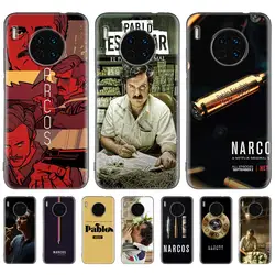 Чехлы для телевизора Narcos Pablo Escobar для huawei mate 30 Pro 5G 20 10 Lite Nova 5 5i 5T P20 mate 30 Черный силиконовый чехол для телефона Casos