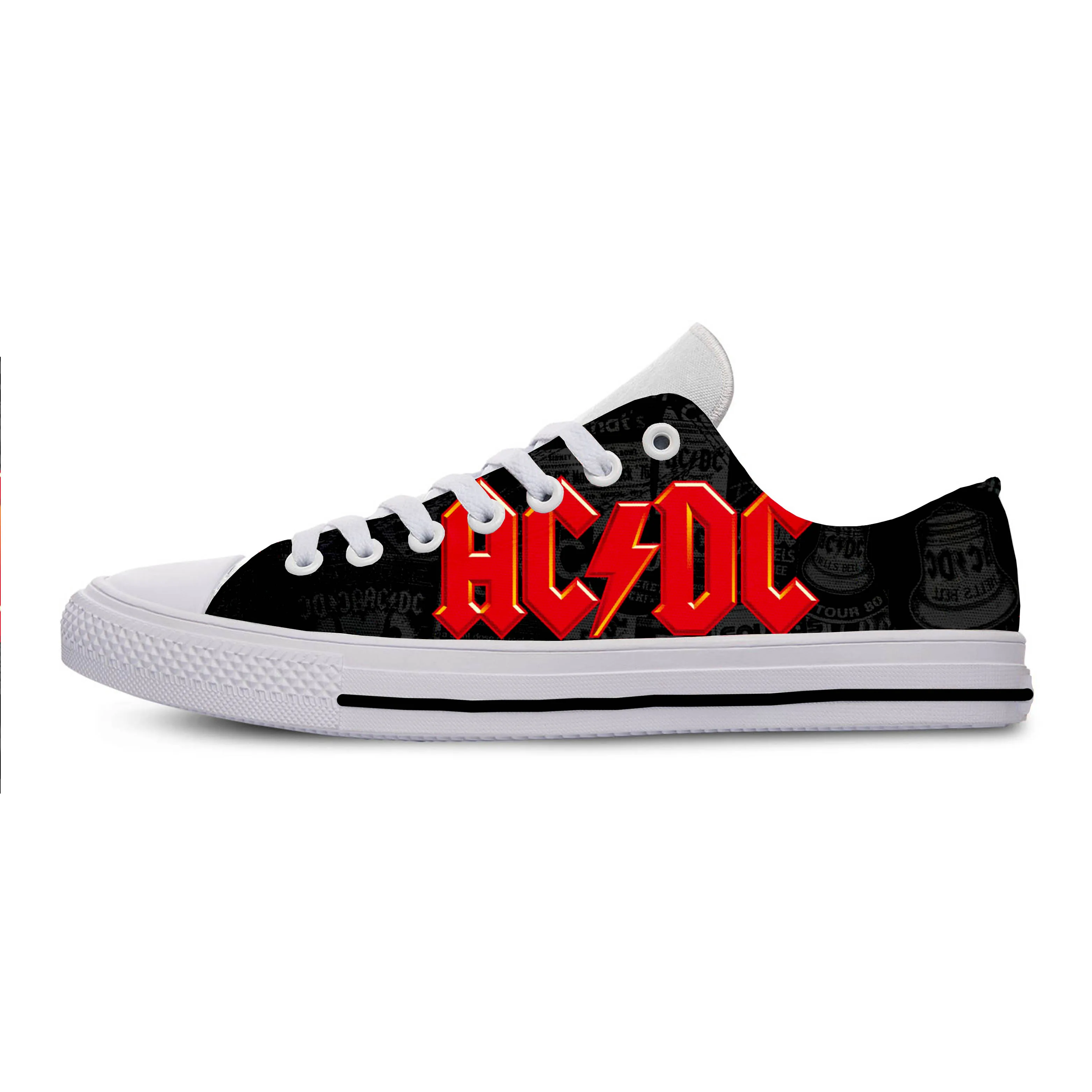 AC DC 2019 горячие модные 3D кроссовки для мужчин/женщин высокое качество Harajuku печать