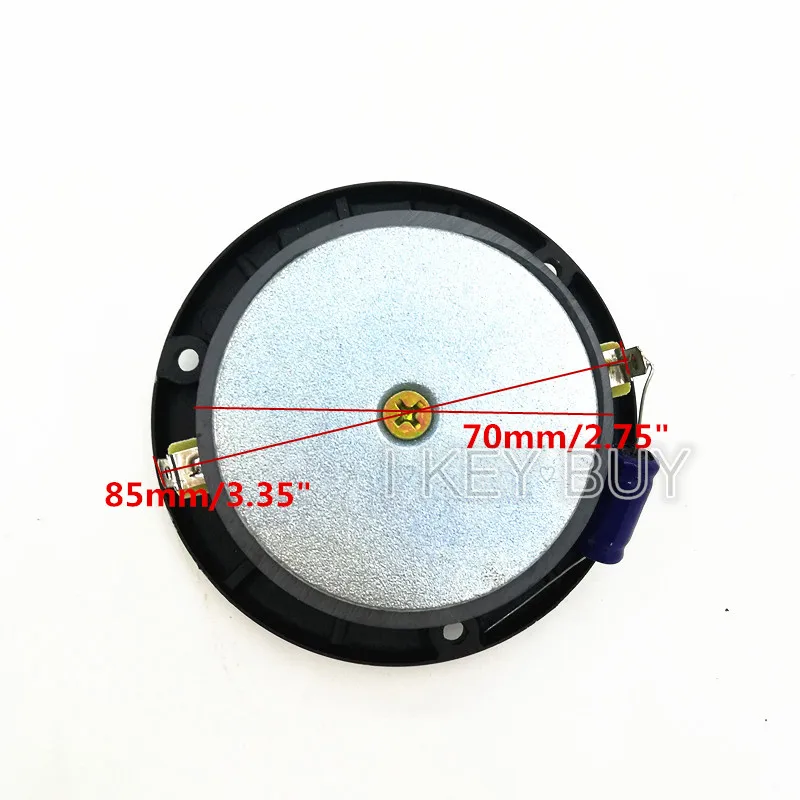 2pcs /Lot 4 Inch 98mm Diameter HiFi System 4Ohm Aluminum Super Dome Tweeter Speaker Hifi-end Theater Audio Louderspeaker