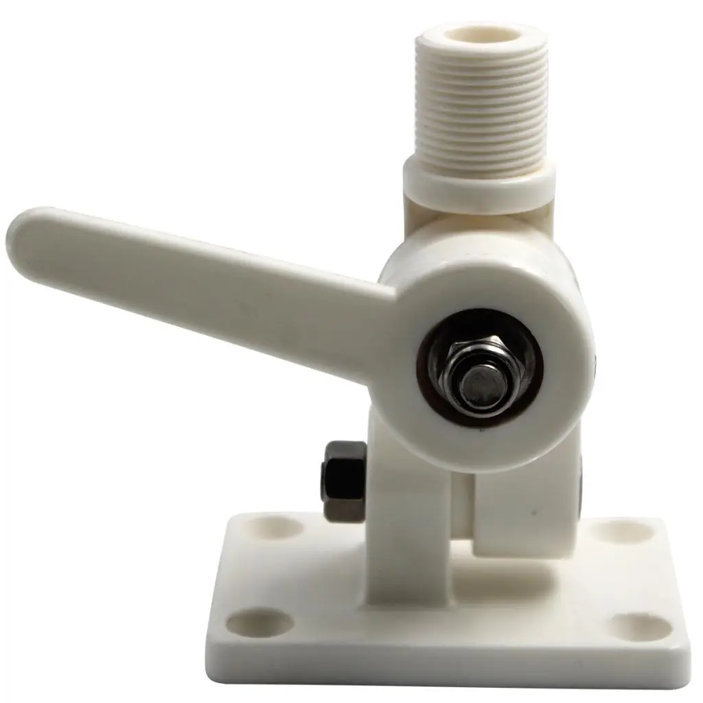 Nylon Adjustable Ratchet Mount Antenna Mount For Marine Boat Caravan