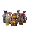 Jingdezhen Ceramic Vase Arrangement Living Room Flower Arrangement Ancient Chinese Enamel Porcelain Vase Home Decoration Crafts 4