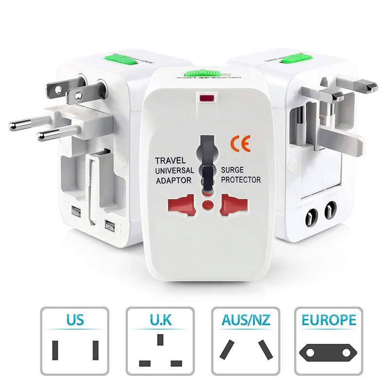 6A Универсальный адаптер питания Электрический преобразователь США/AU/UK/EU World Plug