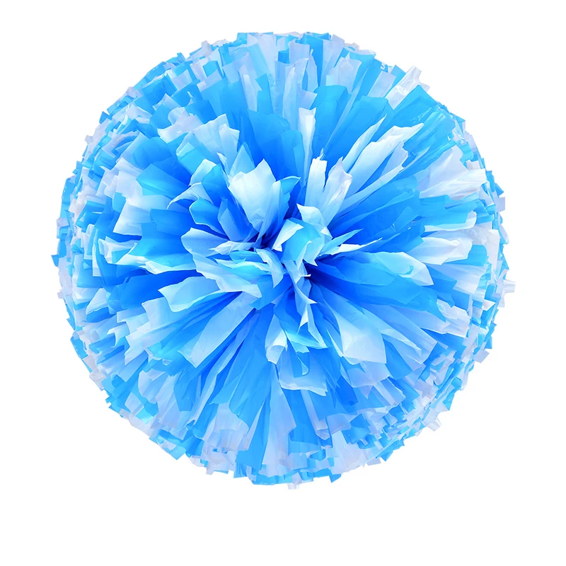 2 piece Colorfast Cheerleader Cheerleading Pom Poms Cheerleading Pompoms Cheer Pom Majorettes Hand Flower Aerobics Balls Sports