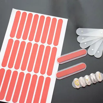 

Magnet Nail Art Acrylic Strip Display Strip Display Board Japanese Transparent Display Strip DropShipping