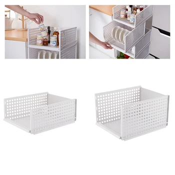 

Folding Board Storage Rack Drawer Storage Rack Practical Convenient Layering Pp Plastic Clothes Finishing Bedroom Space Saver