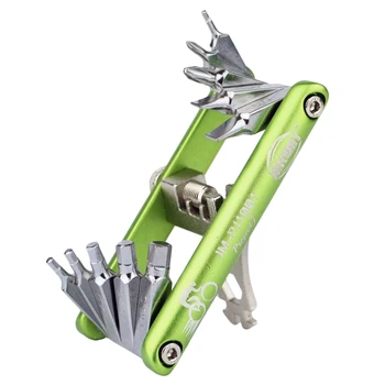 

Bike Multi Tool Bikes with Multiple Hex Keys to fit Multi Size or Screw, Fold Out and Slotted Screwdrivers