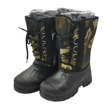 

2019 Men Boots Winter Boots For Men Thick Plush Waterproof Non-slip Warm Winter Shoes