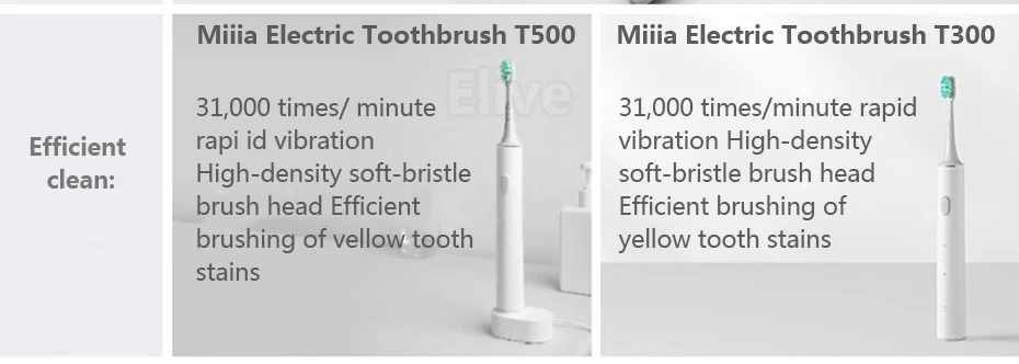Escovas de dente elétricas