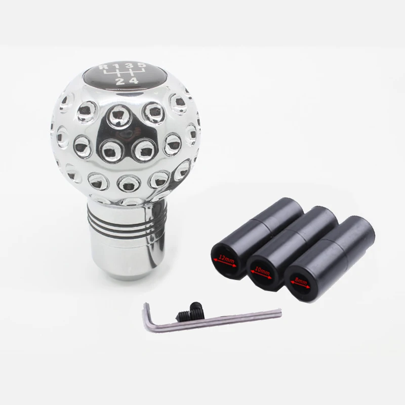 

Universal Manual Gear Shift Knob Car Styling Shifter Stick Lever Adapter Manual 5 Speed Transmission Car Accessories