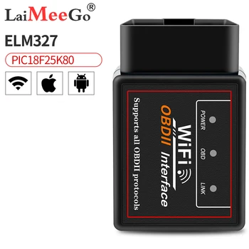 

2019 New ELM 327 And Super Mini ELM327 WIFI Scanner V1.5 OBD2 Interface with PIC18F25K80 diagnostic Scan Tool for PC IOS Android