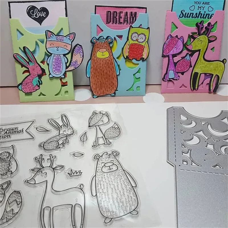 DiyArts Закладка коробка рамка с силуэтом металлические режущие штампы Новинка Крафтовая окраска Скрапбукинг альбом тиснение трафареты вырезанная карта изготовление
