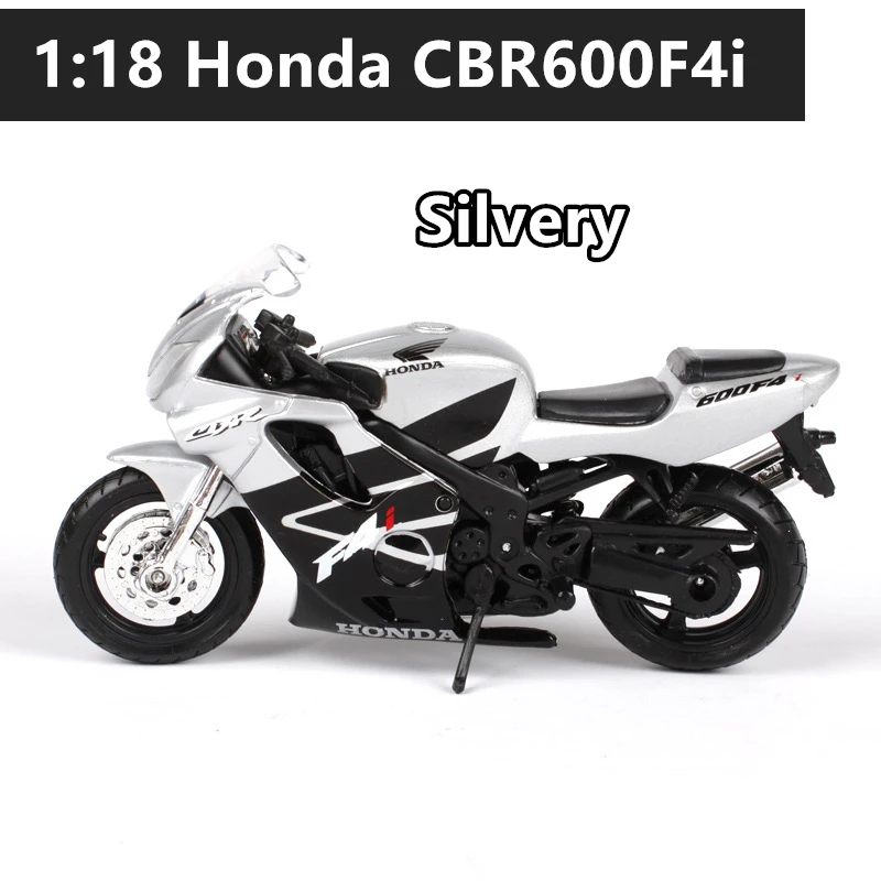 Maisto 1:18 12 стилей Honda Africa twindct авторизованный моделирование сплав модель мотоцикла Игрушка автомобиль коллекция подарки - Цвет: CBR600F4I