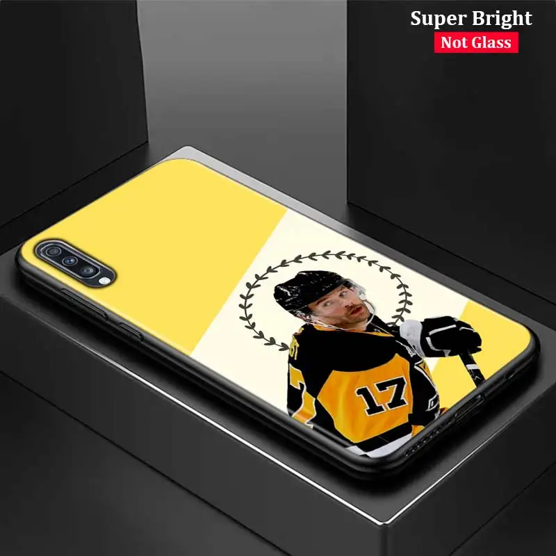 Черная крышка хоккейный спортивный для samsung Galaxy A70 A90 A80 A60 A50 A40 A30S A20E A20S A10 чехол для телефона - Цвет: Style 15