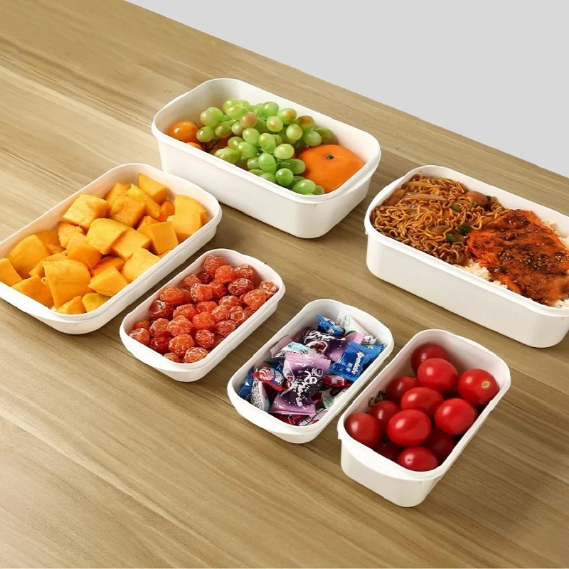 food delivery tamper proof stickers safe and reliable fresh label sealed tamper proof stickers 2 inches 500 pcs Refrigerator Storage Box Food Fresh Sealed Container Lunch Bento Boxes with Lid Home Kitchen Multi-function Leak Proof Organizer