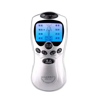 

Mini Massager Dual-Use Digital Meridian Massager Blue Screen Plug-In And Battery Professional Stylish Portable