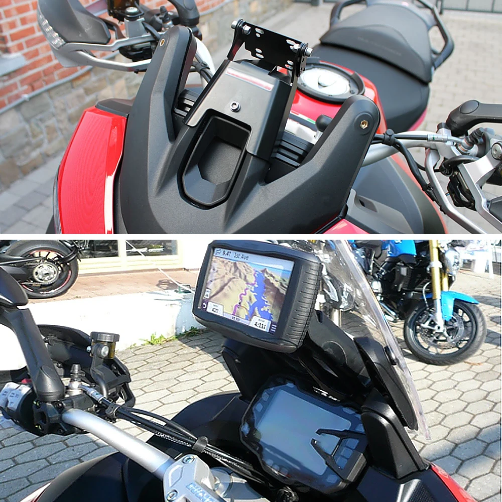 オートバイホルダー Multistrada 950用 1200S 1200 2015 2016 2017GPSオートバイGPSナビゲ バイクスマホホルダー  ドゥカティ用 ムルティストラーダ用 950/S 1200S 1200 エンデューロ用 オートバイ GPS 電話 ドゥカティ用ムルティストラーダ  1200 950 S 1200S 1260 V2 2015 ... オートバイナビゲーションブラケット Multistrada 950用 S 1200S 1200 オートバイ電話GPSナビゲーションプ