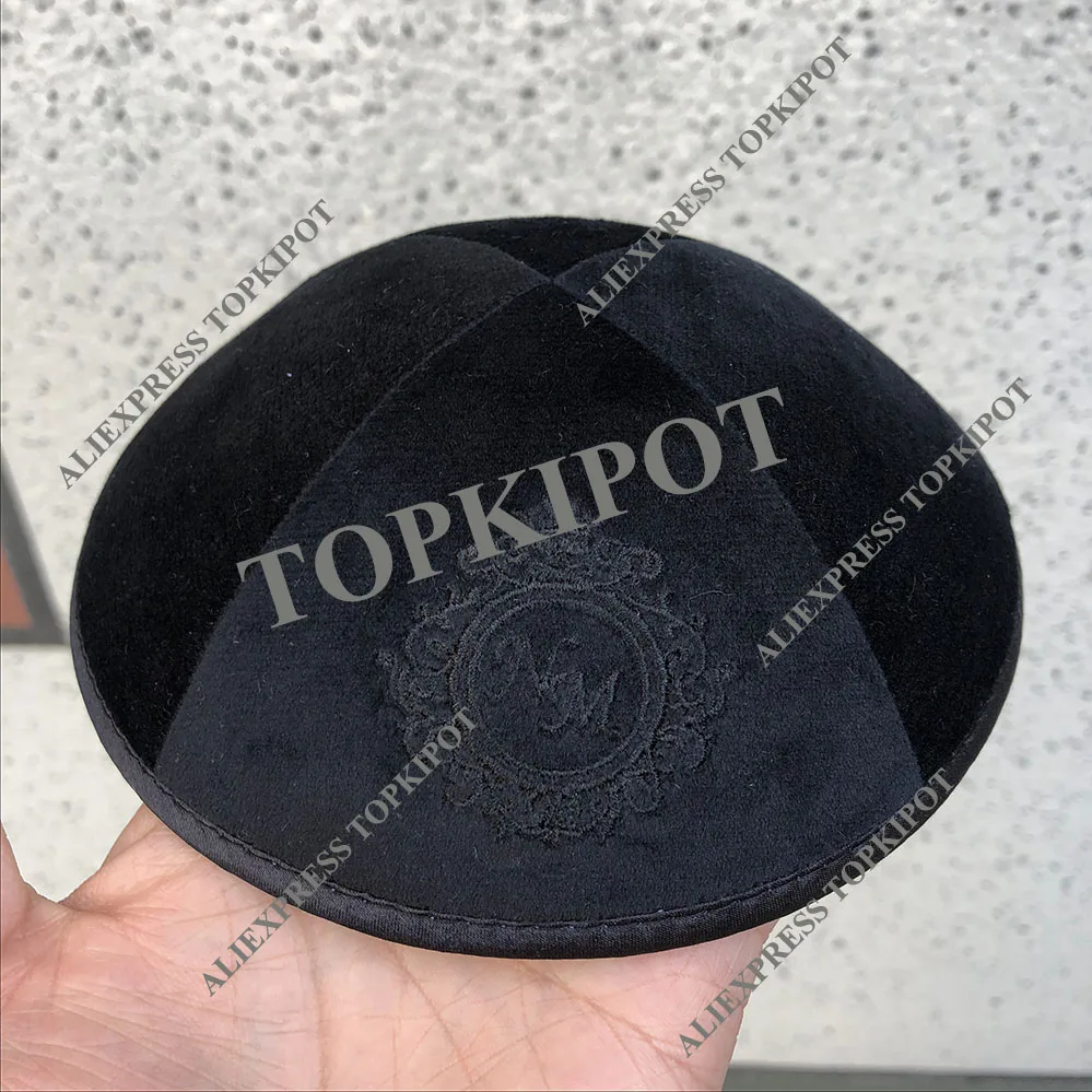 Черные бархатные KIPPOT, бархатные KIPPAH шапки, YARMULKES, CIPA, еврейские шапки, KIPPAHS для свадьбы