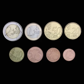 

Belgium Set 8 Coins,1Euro cents - 2 Eur, 2004-2012 , original, UNC