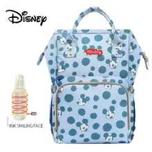 Disney Bottle Feeding Insulation Bags USB Oxford Cloth Nappy Stroller Bag Backpack Waterproof Bolsa Maternidade Diaper Bag
