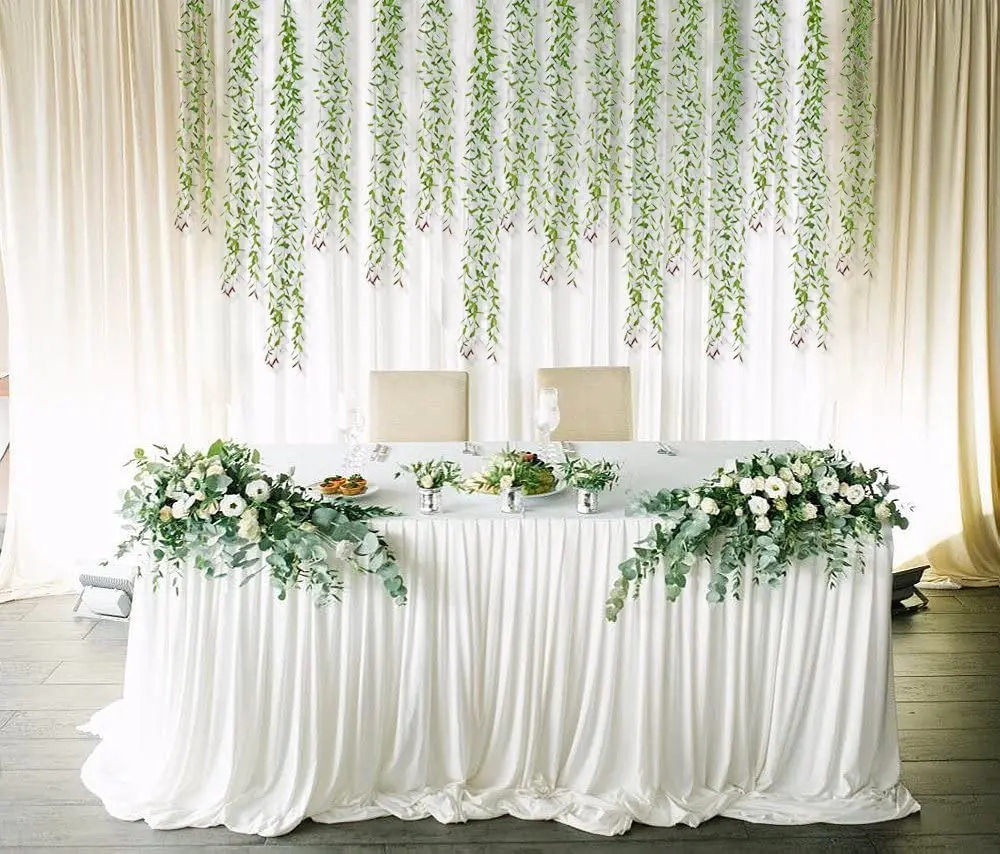 Illuminated Artificial Ivy Garland for Indoor and Outdoor Decor