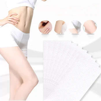 

100 PCS Hair Removal Nonwoven Remove Epilator Paper Depilatory Waxing Cosmetology Smooth Legs Body Hair-strips Wax